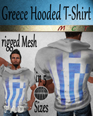 [PAD] Greece Hooded T-shirt Men