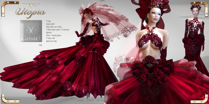 Utopia Cristel red