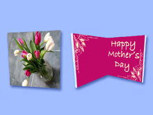 Mother's Day Card (Watercolor) - customizable Happy Mothers Day card for Mothering Sunday