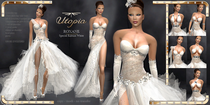 Utopia Roxane special edition white