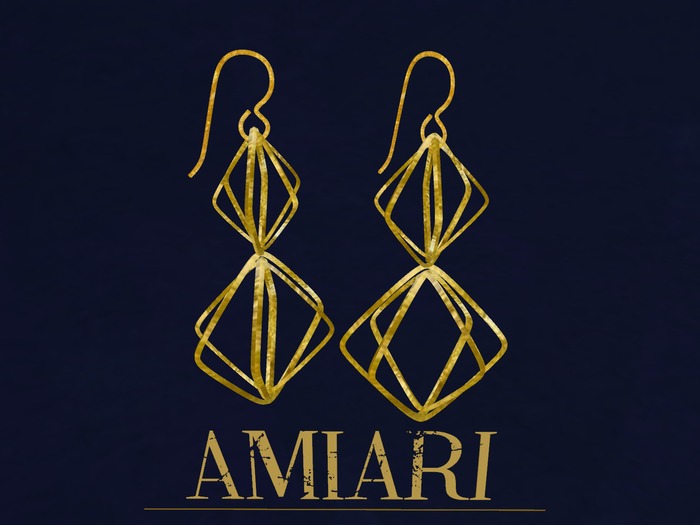 "AMIARI MODA" - Gloria Drape Gold - Set