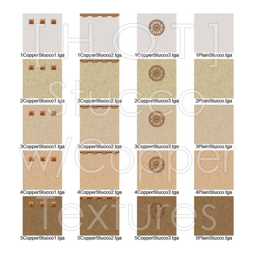 [HOT] Stucco W/Copper Textures