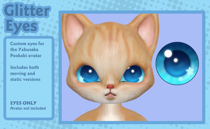 Liminality- Pookabi Blue Glitter Eyes