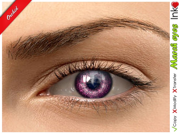 * InkHeart * - March Eyes - Orchid
