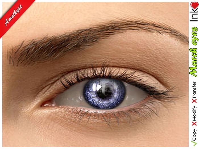 * InkHeart * - March Eyes - Amethyst