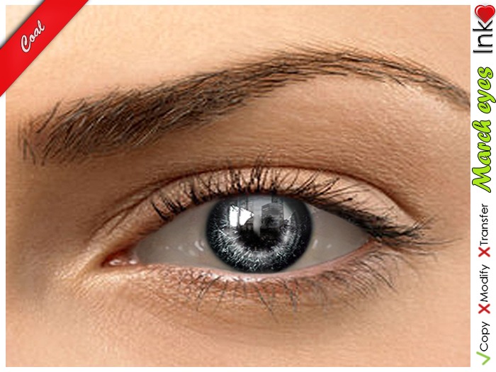 * InkHeart * - March Eyes - Coal