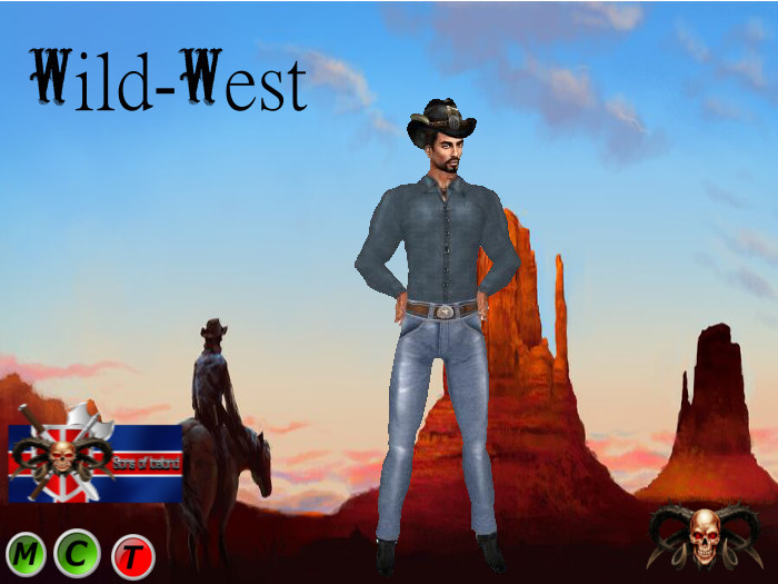 Wild West cowboy outfit