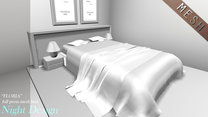 night's full perm mesh bed "FLORIA"