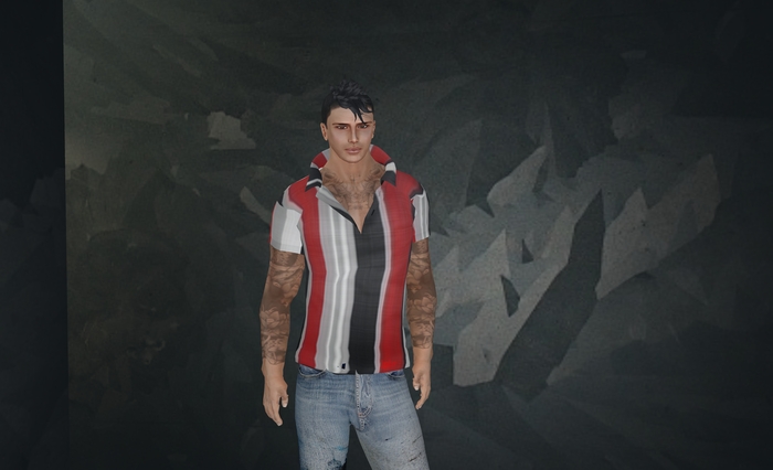 Jupiter Mesh Men's Polo - Stripes - BOXED