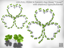 LDG-FULL PERM 213 St Patrick's Day Clover "Clover" /2 types/Builderkit 