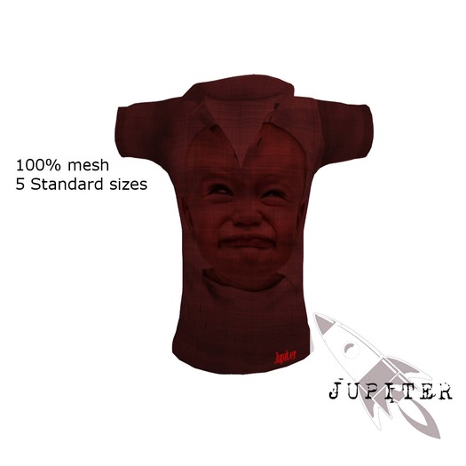 Jupiter Mesh Men's Polo - Crying Baby - BOXED