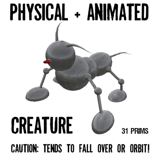 Creature "Marsdog"  / kinetic art 