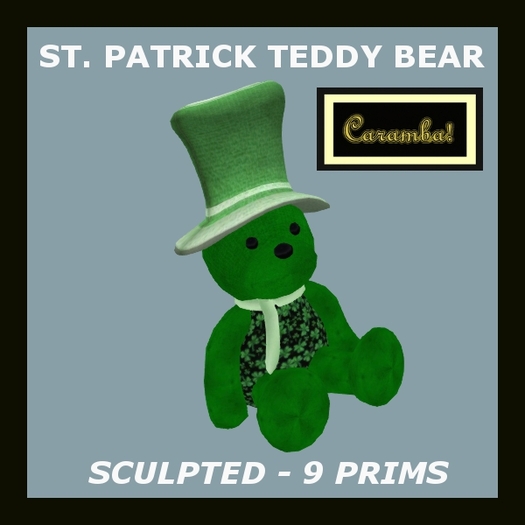 St. Patrick teddy bear