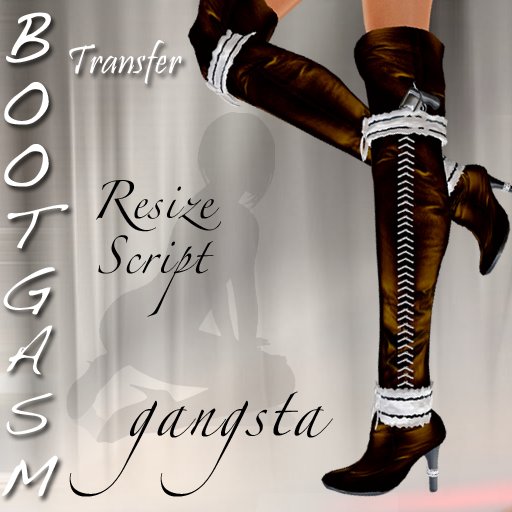 Bootgasm Gangsta Boots Bronze