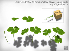 LDG-FULL PERM 215 St Patrick's Day Clover /nano/6 parts/Builderkit