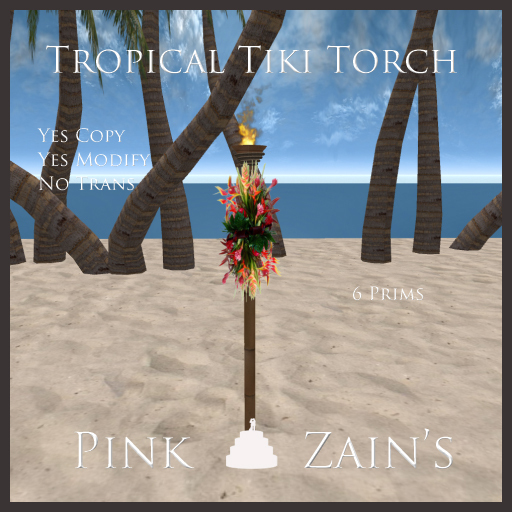 Tropical Tiki Torch - T6