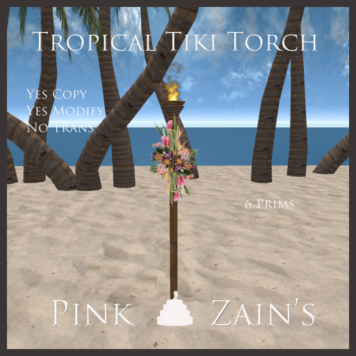 Tropical Tiki Torch - T2