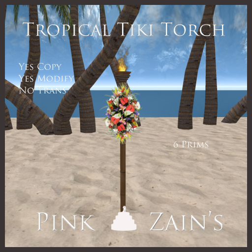 Tropical Tiki Torch - T4