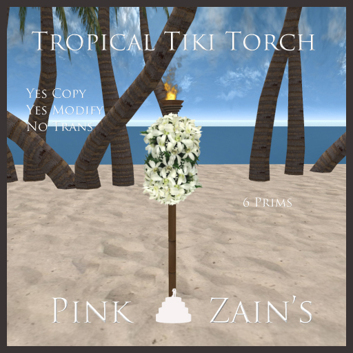 Tropical Tiki Torch - T5