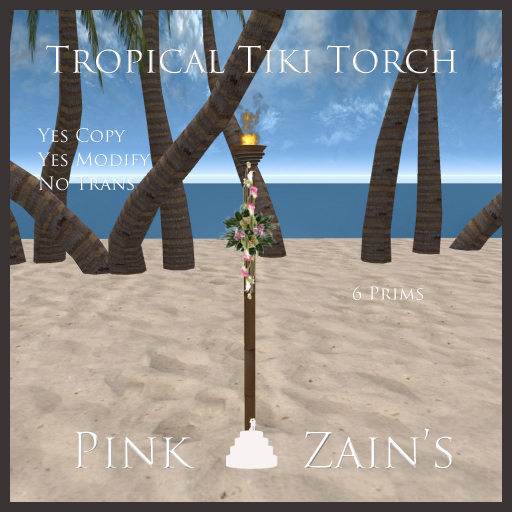 Tropical Tiki Torch - T9