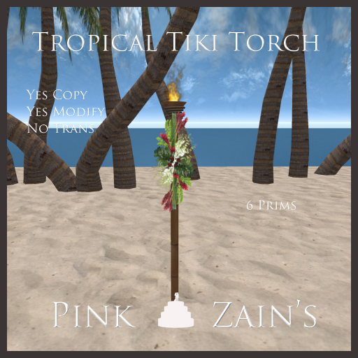 Tropical Tiki Torch - T8