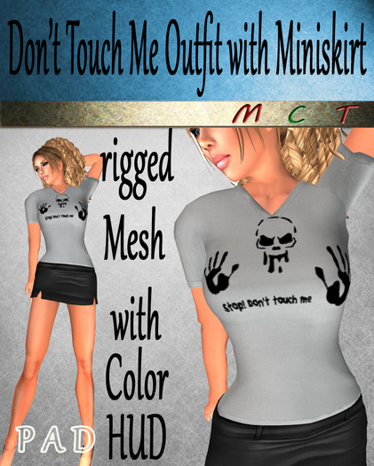 [PAD] Don't Touch Mesh Outfit
