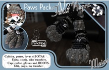 Fenix Negra . Paws Pack . Meias