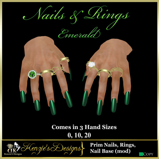 ! !Kenzi! !-KDNails & Rings Emerald