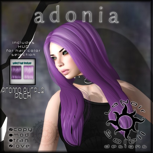 [LNS Designs] ADONIA - PROMO PURPLE PACK