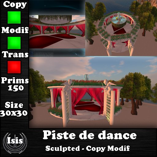 Piste de Dance Isis Crea