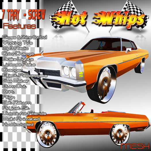 {HW} 7 Tray Screw (boxed)