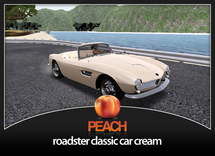 PEACH - Roadster Classic Car Cream MP