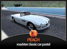 PEACH - Roadster Classic Car Pastel