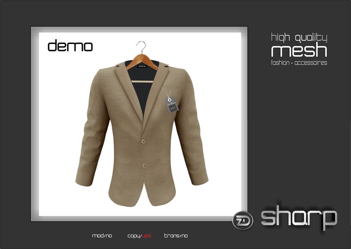  sharp by [ZD] - MESH - "Kresten" Blazer - DEMO