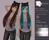 [^.^Ayashi^.^] Miu hair-White set