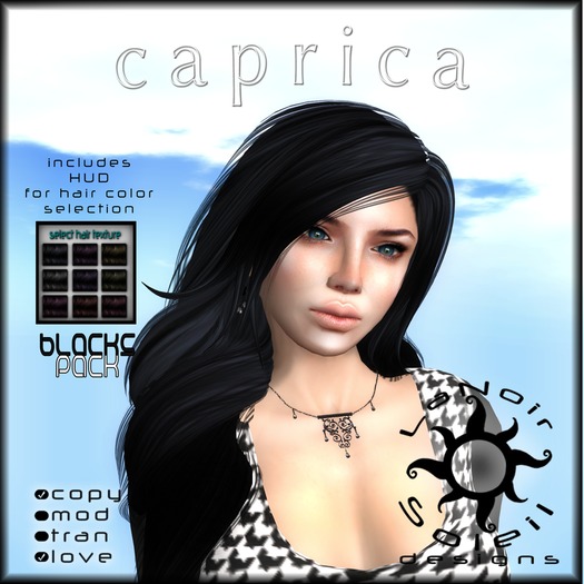 [LNS Designs] CAPRICA - BLACKS PACK