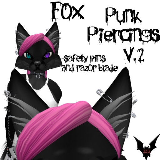 Half Evil Fox Punk Piercings V.2