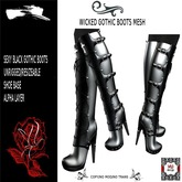 WICKED GOTHIC BOOTS