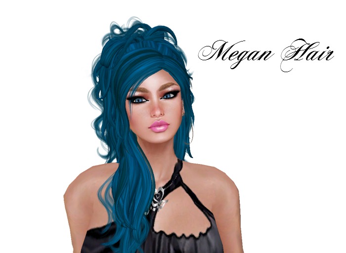 Megan Hair Blue