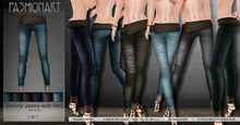 .:FashionArt:. Skinny Jeans with Belt