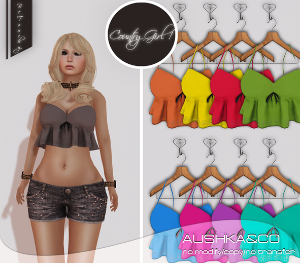 A&CO-Minimalist Bra Top Eby-Colorful-All with HUD