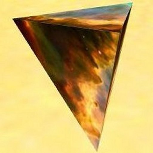 Triangle  Space Tip Jar