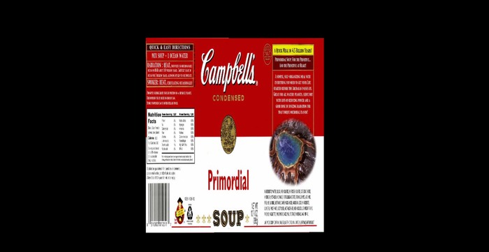 Second Life Marketplace - Primordial Soup can lable full perms texture