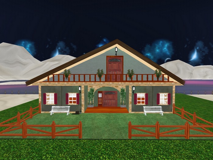 euskal country tipical house 30x21