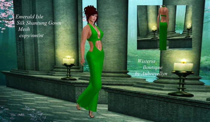 Emerald Isle Mesh Gown