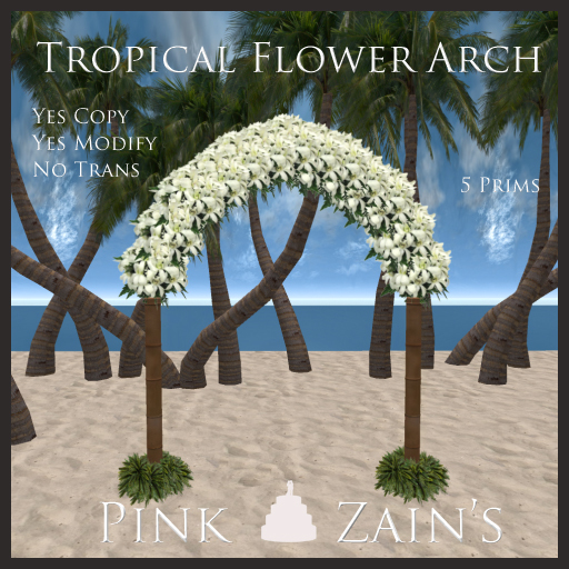 Tropical Flower Arch - T5