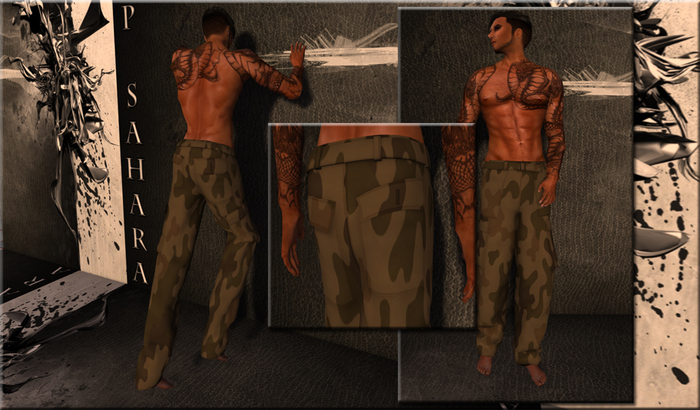 ~*DS*~Pantaloni / Camuffare / 5 Sizes / Mesh