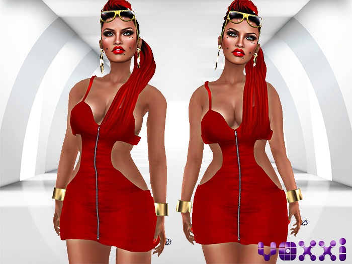 .::voxxi::. [Francis] Dress Red