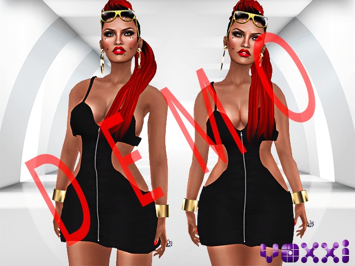 .::voxxi::. DEMO [Francis] Dress Black