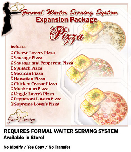 *VRD* Serving Expansion Pkg - MainCourses - Pizza (boxed)